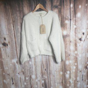 Listicle Cardigan Sweater button up with pockets